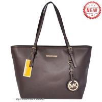 michael kors jet set saffiano reizen medium koffie bakken Tasje Bestellen ky1bn141